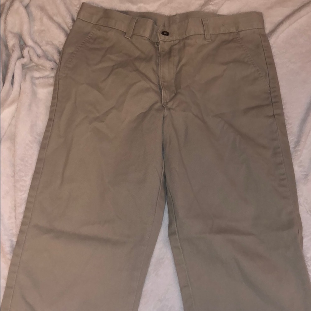 Boys husky fit khakis. Perfect condition!